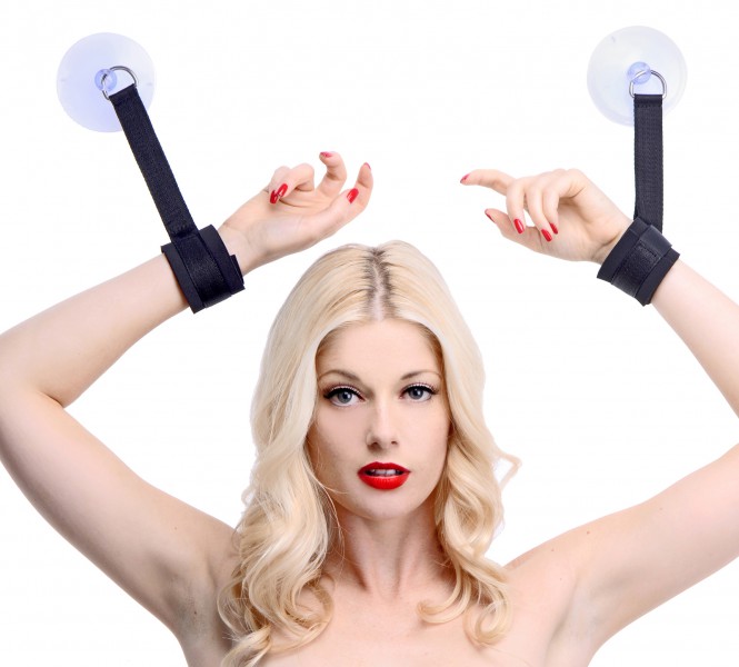 Hands UP! Suction Cup Cuffs