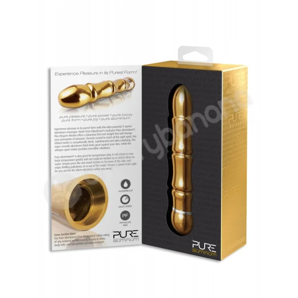 Pure Aluminium Gold Medium Vibrator