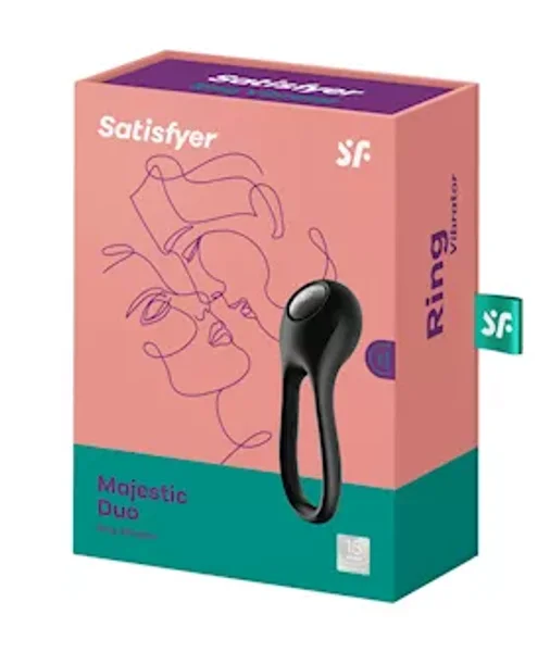 Satisfyer Majestic Duo - Black — image 11 of 11