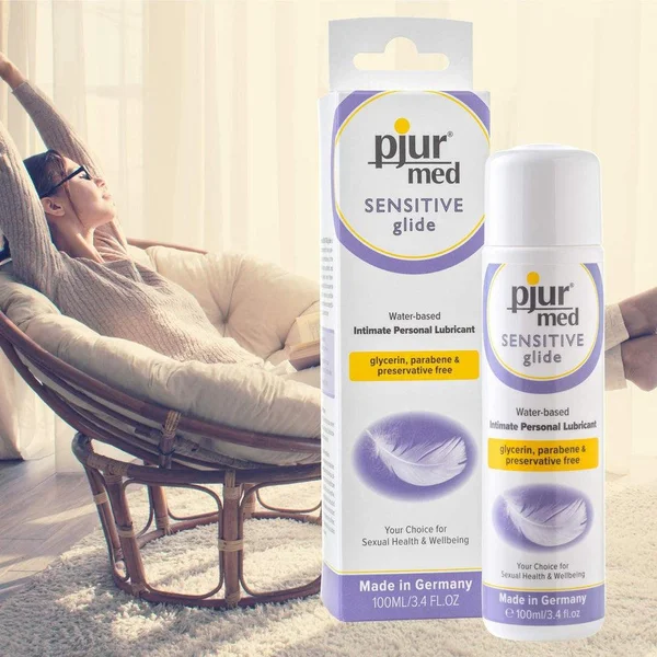 Pjur Med Sensitive Glide - Water-Based Lube 100ml (3.4oz) — image 9 of 13