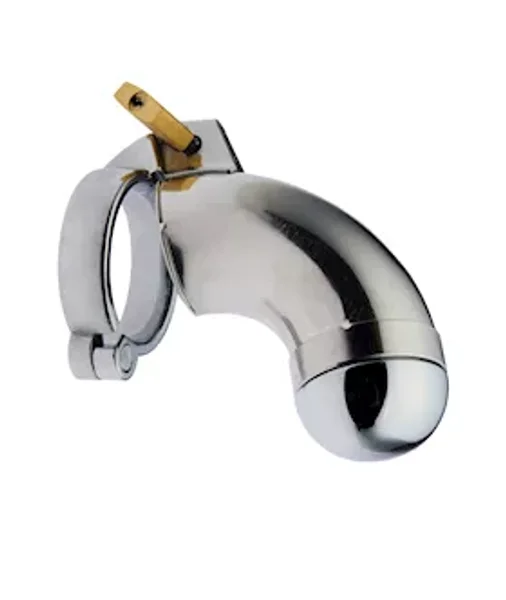Kinki Shaft Chastity Cage - 40mm - Silver -  40mm — image 2 of 2