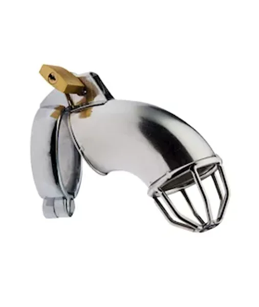 Kinki Tube Chastity Cage - 40mm - Silver -  40mm — image 2 of 2