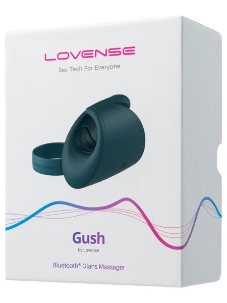 Lovense 3.4" Gush Rechargeable Vibrating Masturbator