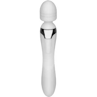 Mon Amour White 8 Function 2 in 1 Wand G Spot Vibe