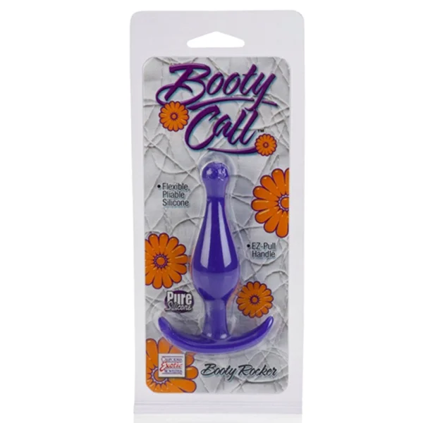 Booty Call Booty Rocker Silicone Anal Toy - Purple