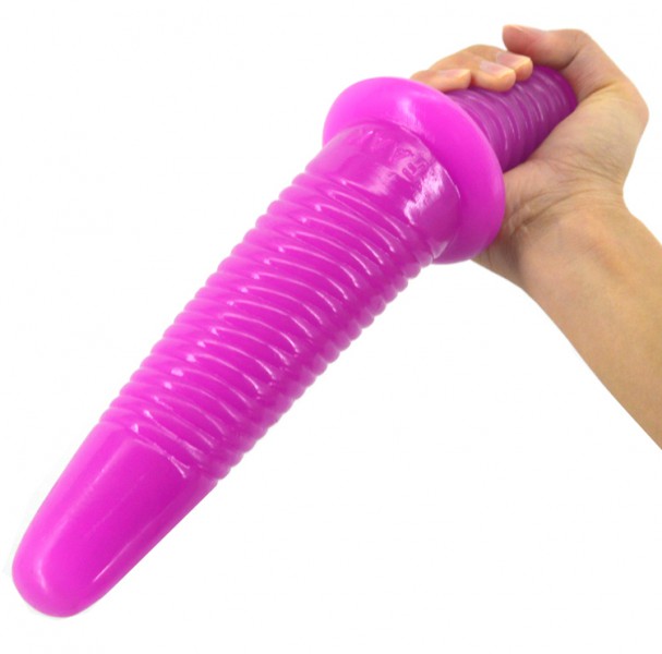 12'' Screw Dildo + Handle