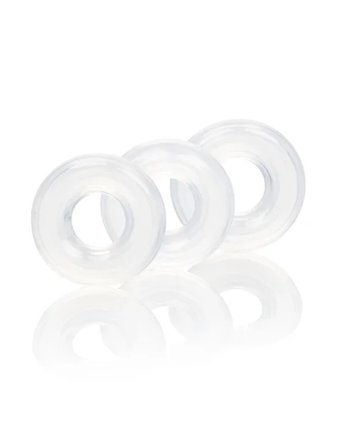 Set of 3 Silicone Stacker Rings