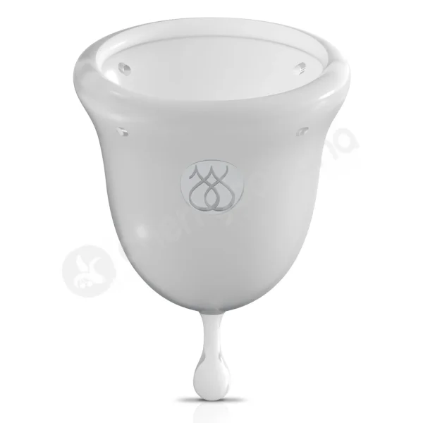 Jimmyjane Intimate Care Clear Menstrual Cups 2 Pack