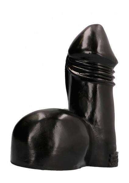 Ball to the Wall - Black - Cat Tail Butt Plug