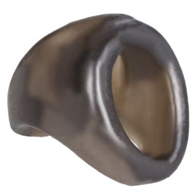 Bondara Translucent Black Ball Stretching Cock Sling
