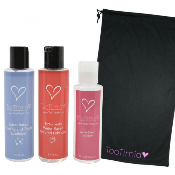 Foreplay, Oral, Masturbation, & Sex Lube Essentials Kit
