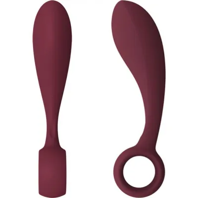 Bob G Spot Massager 3 8 Inch Bordeaux