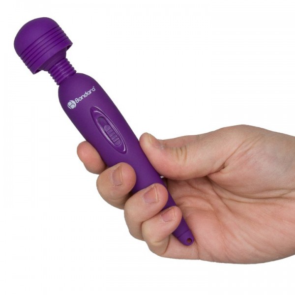 Bondara Purple Midi Rechargeable Multi Speed Wand Vibrator
