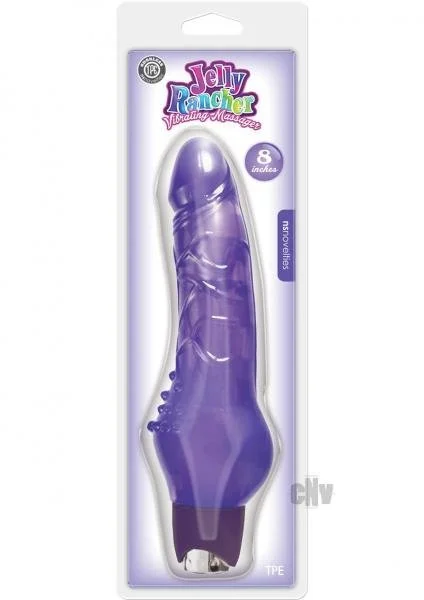 Jelly Rancher 8 inches Vibrating Massager Purple — image 4 of 4