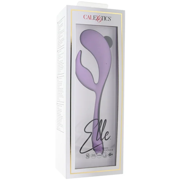 Calexotics Elle Liquid Silicone Dual Flicker