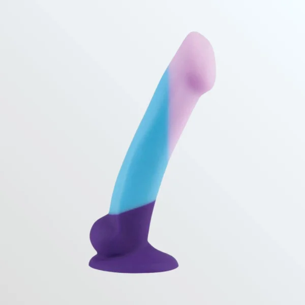 Blush Avant D16 Purple Haze Silicone Dildo with Suction Cup