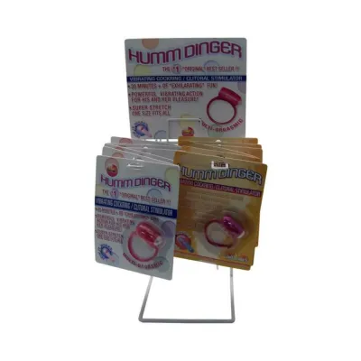 Humm Dinger Vibrating Cockring 12 Per Display