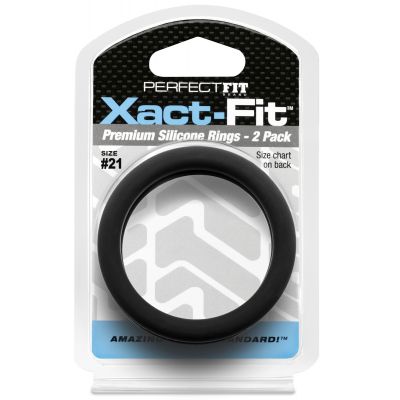 Xact Fit 2 1 Cock Rings x2