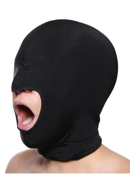 Blow Hole Open Mouth Spandex Hood