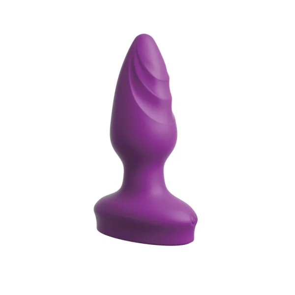 3Some Wall Banger Purple Remote Control Butt Plug