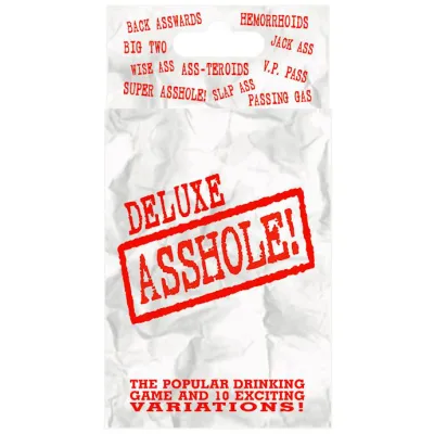 Deluxe Asshole Card Game White