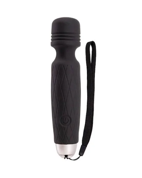 Vivacious Tip Flexi-head Rechargeable Massager Black