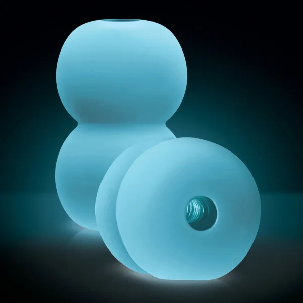 Firefly Moon Stroker Glow in the Dark, Soft Silicone Stroker by NS Novelties