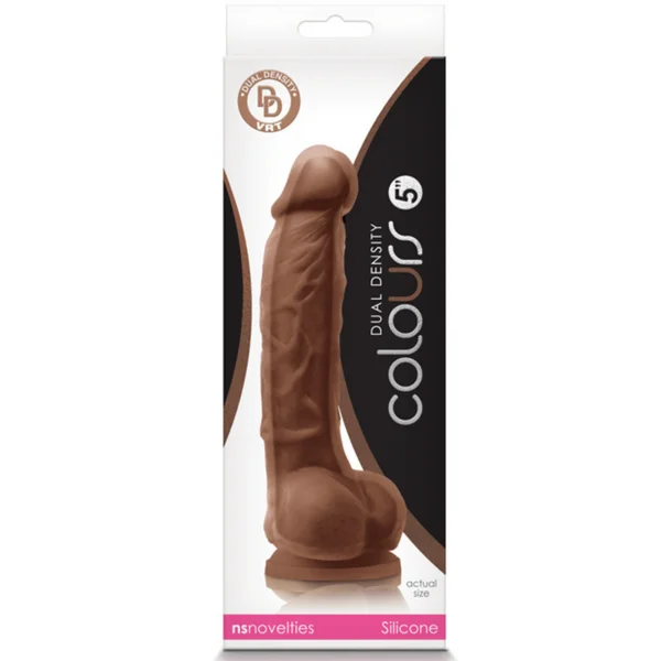 Colours Dual Density 5 Inch Silicone Dildo — image 17 of 17