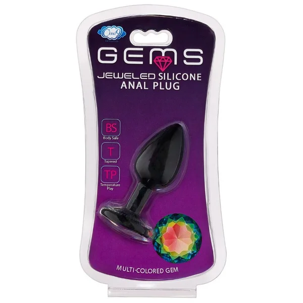 Silicone Jeweled Anal Plug - Perfect For Beginners! — image 11 of 11
