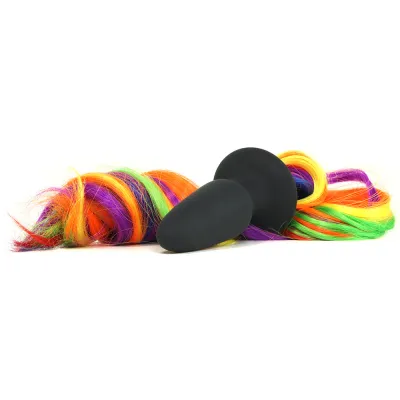 Unicorn Tails Silicone Butt Plug