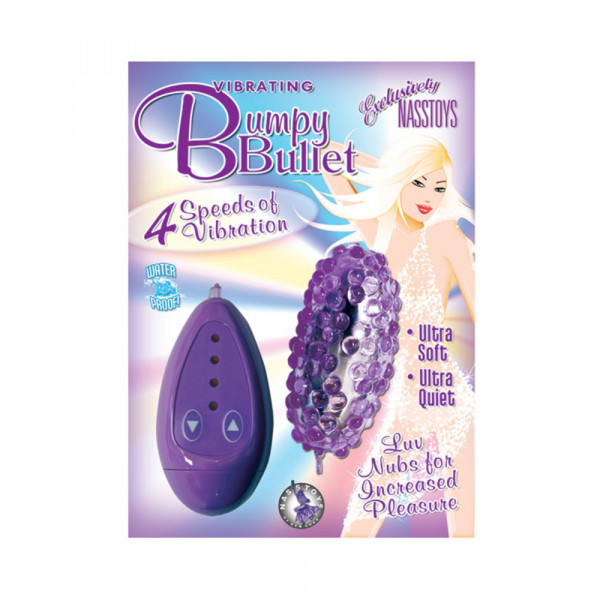 Vibrating Bumpy Bullet (purple)