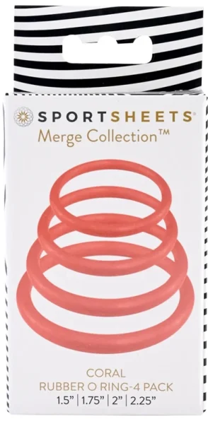 O Ring Cock Rings x4