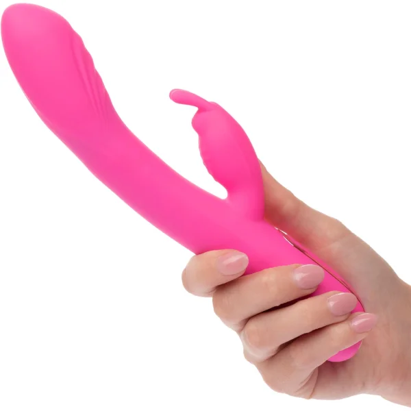 Jack Rabbit Elite Rocking Rabbit Silicone Rechargeable Dual Stimulation Vibrator By CalExotics