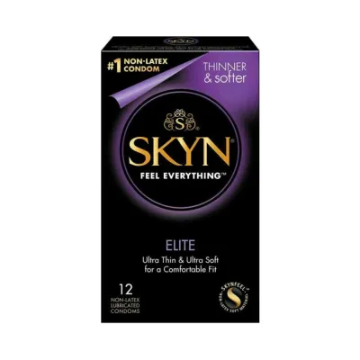 Lifestyles Skyn Elite Ultra Thin Polyisoprene Condoms 12 pack