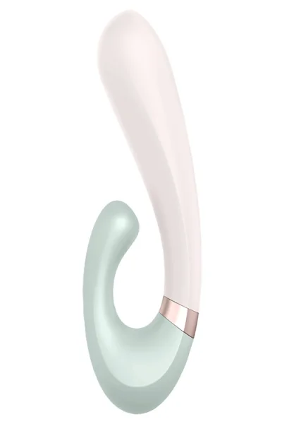 Satisfyer Heat Wave Dual Stimulation Heated Vibrator with App Control