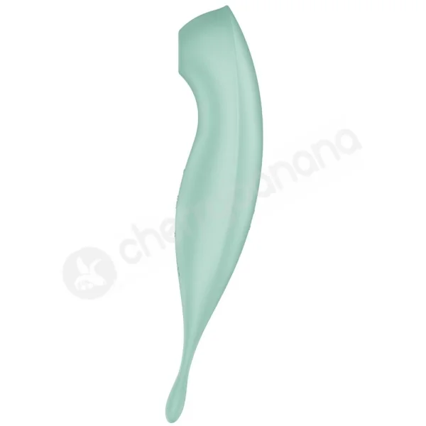 Satisfyer Twirling Pro+ Green 2 In 1 App Controlled Vibrator