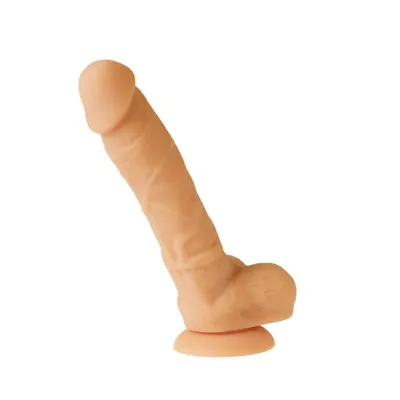 Nood 8 Inch Realskin Dildo Flesh 8 Inch