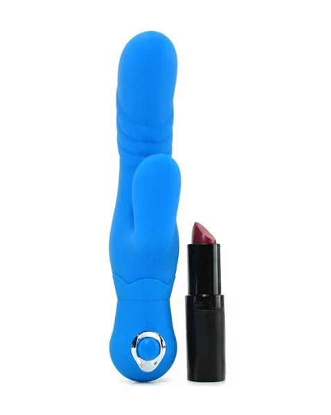 Thumper G Rabbit Vibrator - Blue - 6.8 Inch