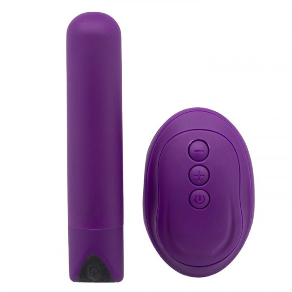 Bondara Purple 10 Function Remote Rechargeable Bullet Vibrator