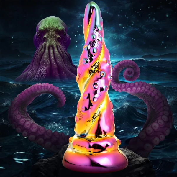 Creature Cocks - Enchantress Rainbow Glass Dildo