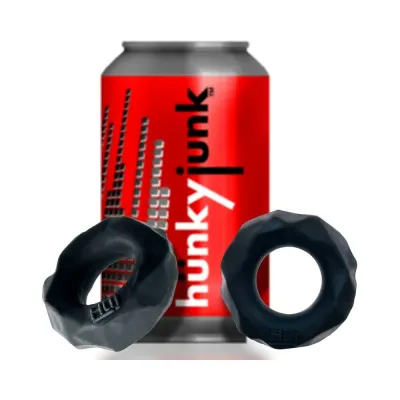 Cock Rings Hunkyjunk Fractal Tactile Cockring Tar Ice