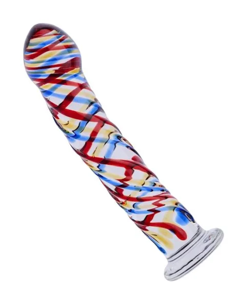 Lucent Tartan Glass Massager - 6.8 Inch - Multi - 6.8 Inch