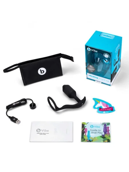 B-Vibe Vibrating Cock Ring - Snug &amp; Tug (XL)