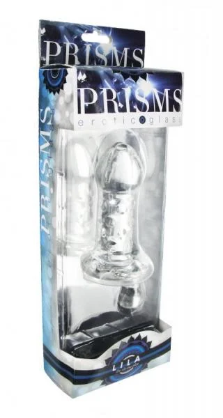 Lila Glass Plug Clear