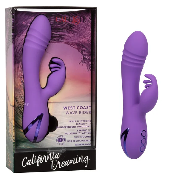 West Coast Wave Rider Vibrator and Clit Stim — image 11 of 17