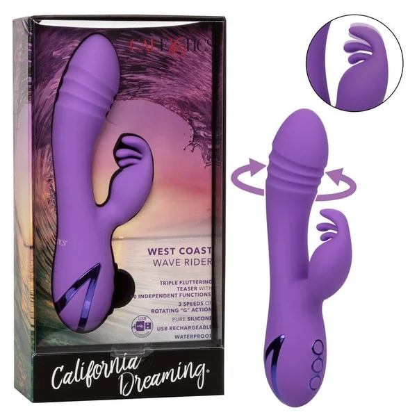 West Coast Wave Rider Vibrator and Clit Stim — image 17 of 17
