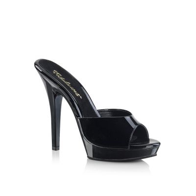 Fabulicious by Pleaser Lip 5 Peep Toe Platform Slide