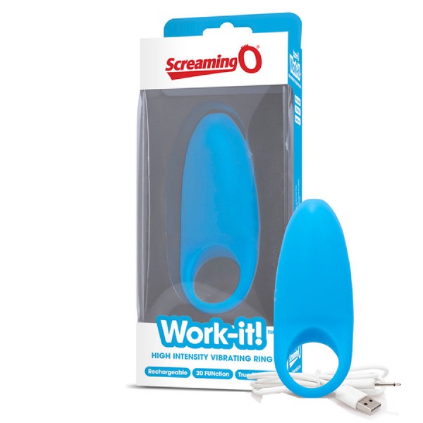 Screaming O Work-It! Charged Ring Cock Ring