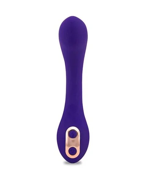 Sensuelle Libi Flexible G-spot Vibrator - Purple - 8.2 Inch