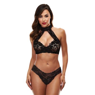 Lace Halter Bikini Set SM
